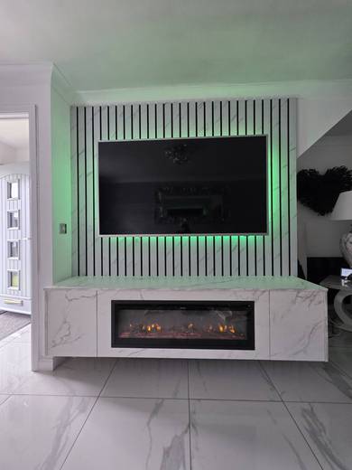 Bespoke media wall installation in Cumbernauld by MPS Media Walls