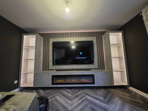 Bespoke media wall installation in Fife by MPS Media Walls