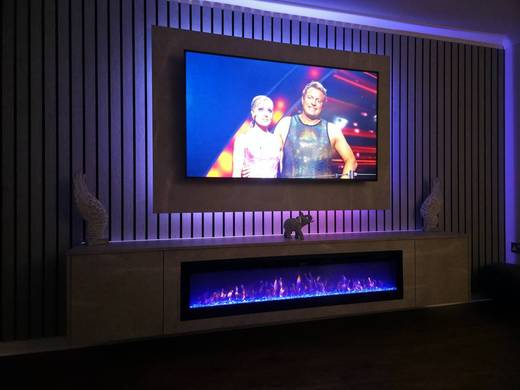 Media wall installation in Glenrothes