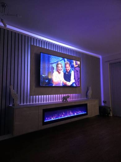 Bespoke media wall installation in Glenrothes by MPS Media Walls