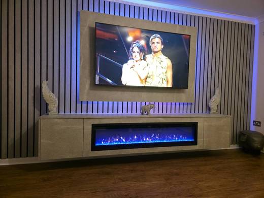 Bespoke media wall installation in Glenrothes by MPS Media Walls