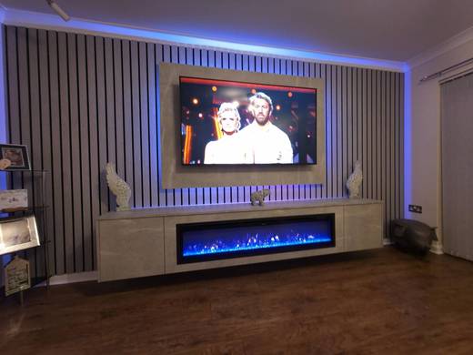 Bespoke media wall installation in Glenrothes by MPS Media Walls