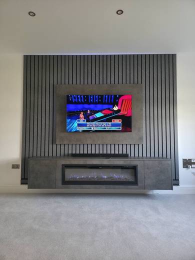 Bespoke media wall installation in Hamilton by MPS Media Walls