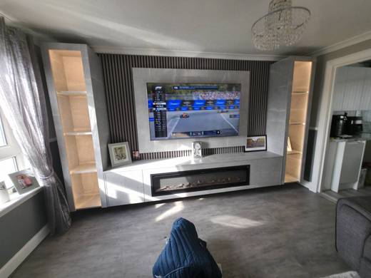 Bespoke media wall installation in Lanark by MPS Media Walls
